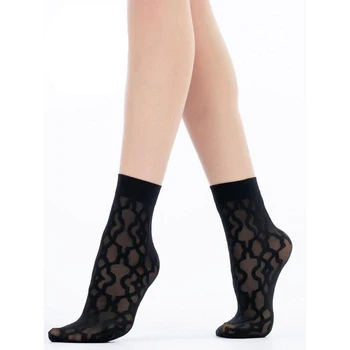 

Women's socks, black, size 23-25
