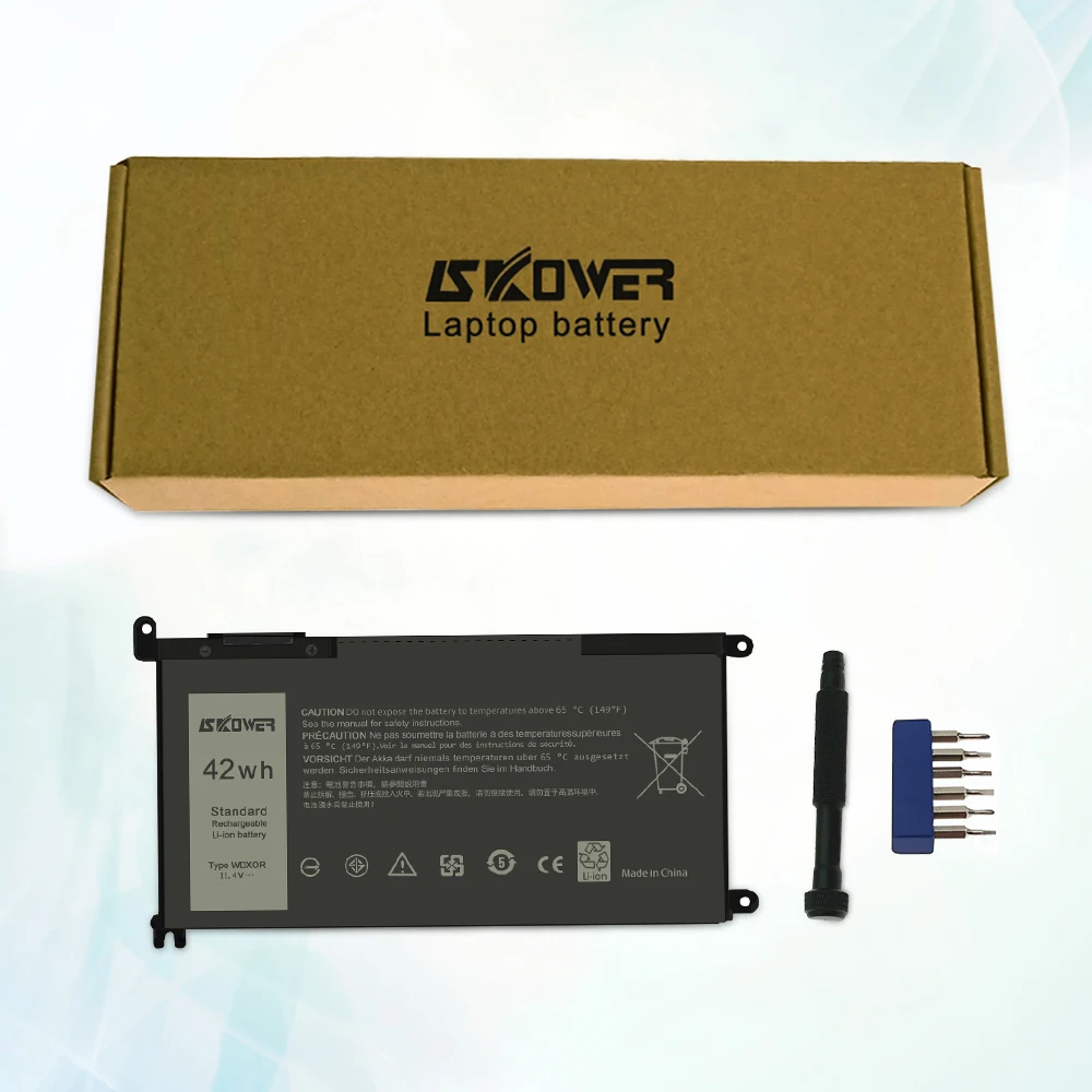 SKOWER WDX0R Lapotp Батарея для Dell Inspiron 13 5378 7368 5368 15 5538 5567 5568 7000 7378 7560 Latitude 14 3480 11 4
