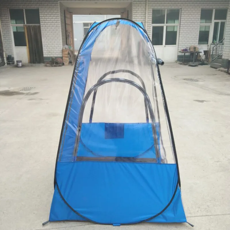 

Field Activity Transparent Tent Fully Automatic Speed Fishing Tent Water Resistant Sun-Protection Single Person Tent