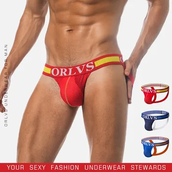 

Men's Underwear Men Sexy Briefs Gay Underwear Sexy Fashion Mens G-Strings Bikini Briefs Buttocks Hollow Thongs Size M-2XL