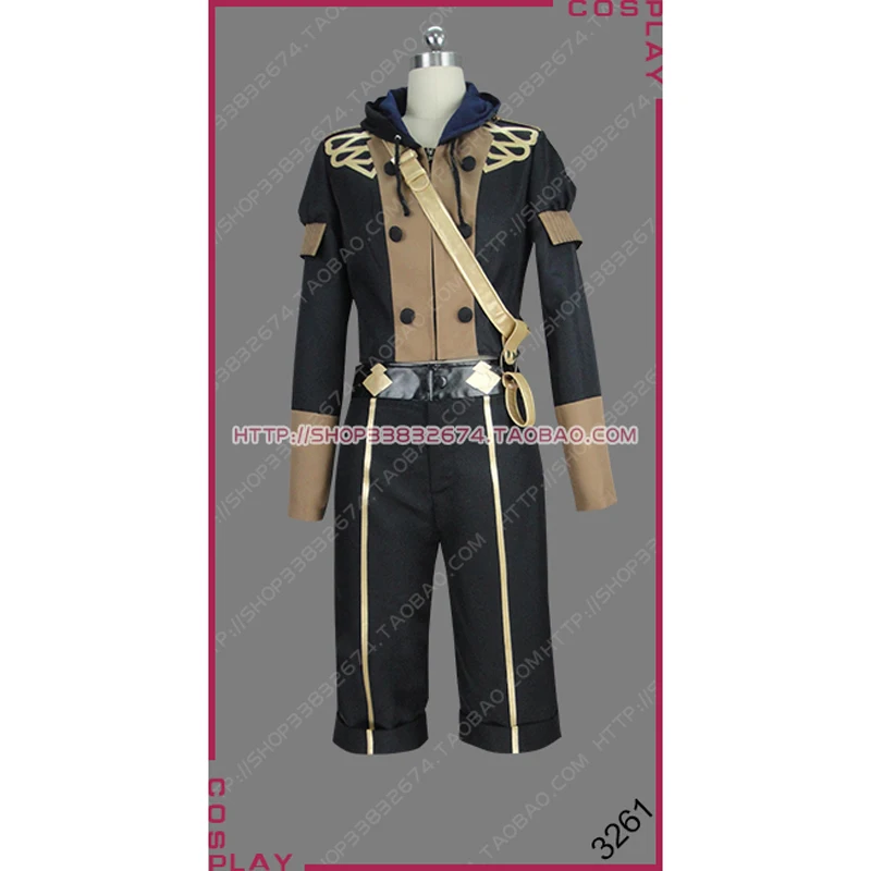 Fire Emblem: Three Houses Wind Flower Snow Moon Blue Lions Ashe Ubert Durand Part I Ver. Outfit Game Cosplay Costume S002 | Тематическая