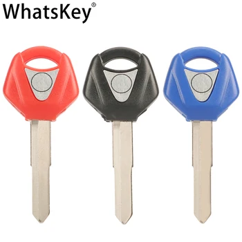WhatsKey 오토바이용 빈 키, 야마하 YZF R6 R1 R3 XJR1300 FJR1300 MT09 MT07 XJ6 TMax FZ6 FZ8, 모터 액세서리