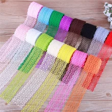 10yards 450mm Lace Ribbon Trim Fabric DIY Embroidered Net Cord for Sewing Decoration Lace Fabric Birthday Decoration