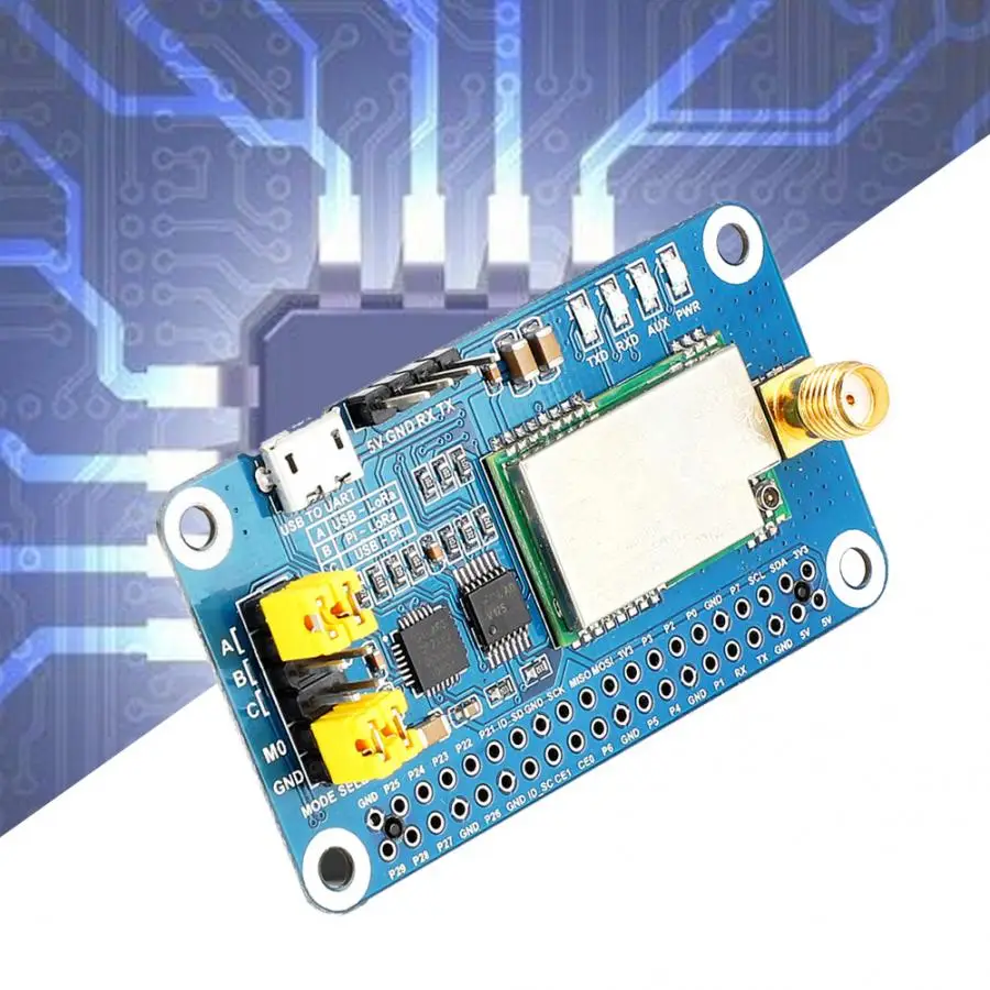 SX1262 868 м Плата расширения для Raspberry Pi LoRa Shileld модуль Arduino/STM32 Соединительная