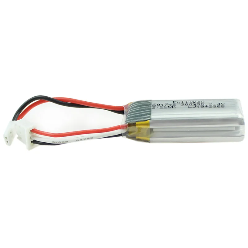 7 4 V 300 мА/ч 30C Li Po Батарея для Wltoys F959 самолет запасная часть Xk Dhc 2 A600 A800 A430 Rc