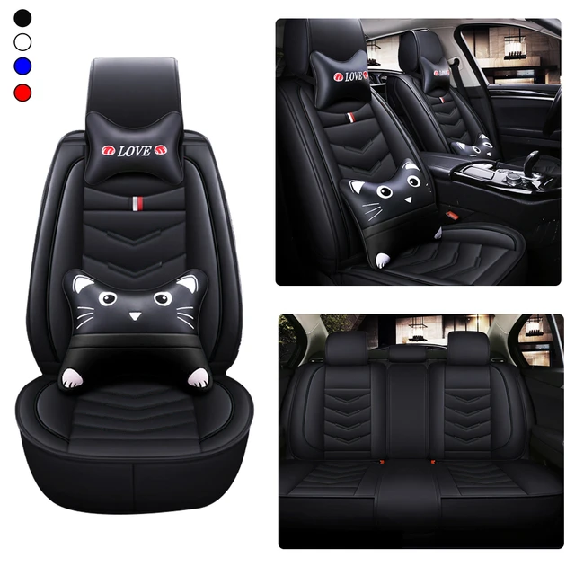 Luxury Design Universal Car Seat Cover Leather 5seats - AliExpress