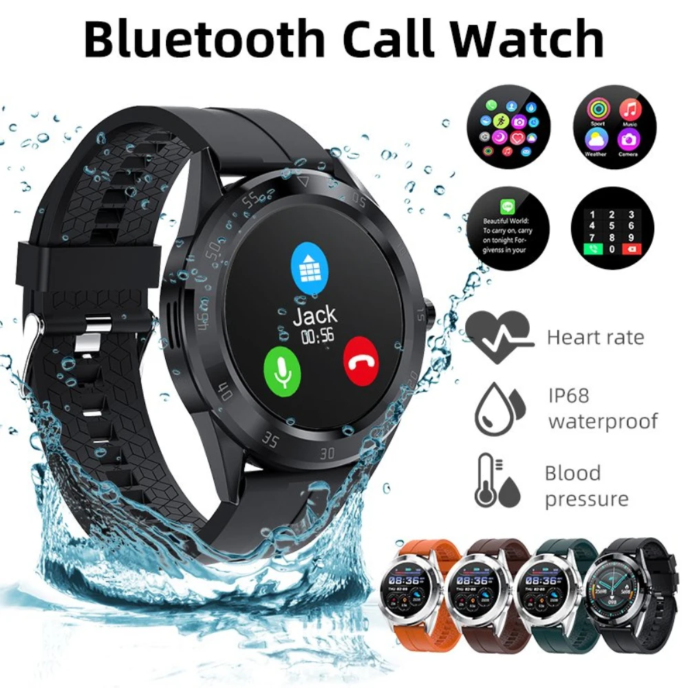 

Bluetooth Call Smart Watch Full Touch Screen Heart Rate Blood Pressure Monitor Smart Bracelet With Fitness Tracker Sport Wristba