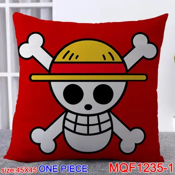 

2020 New Anime one piece Luffy Boa Hancock Zoro Shank Pillow Cover case 3D Print Two sided 45X45CM Decorative Pillowcase 02A