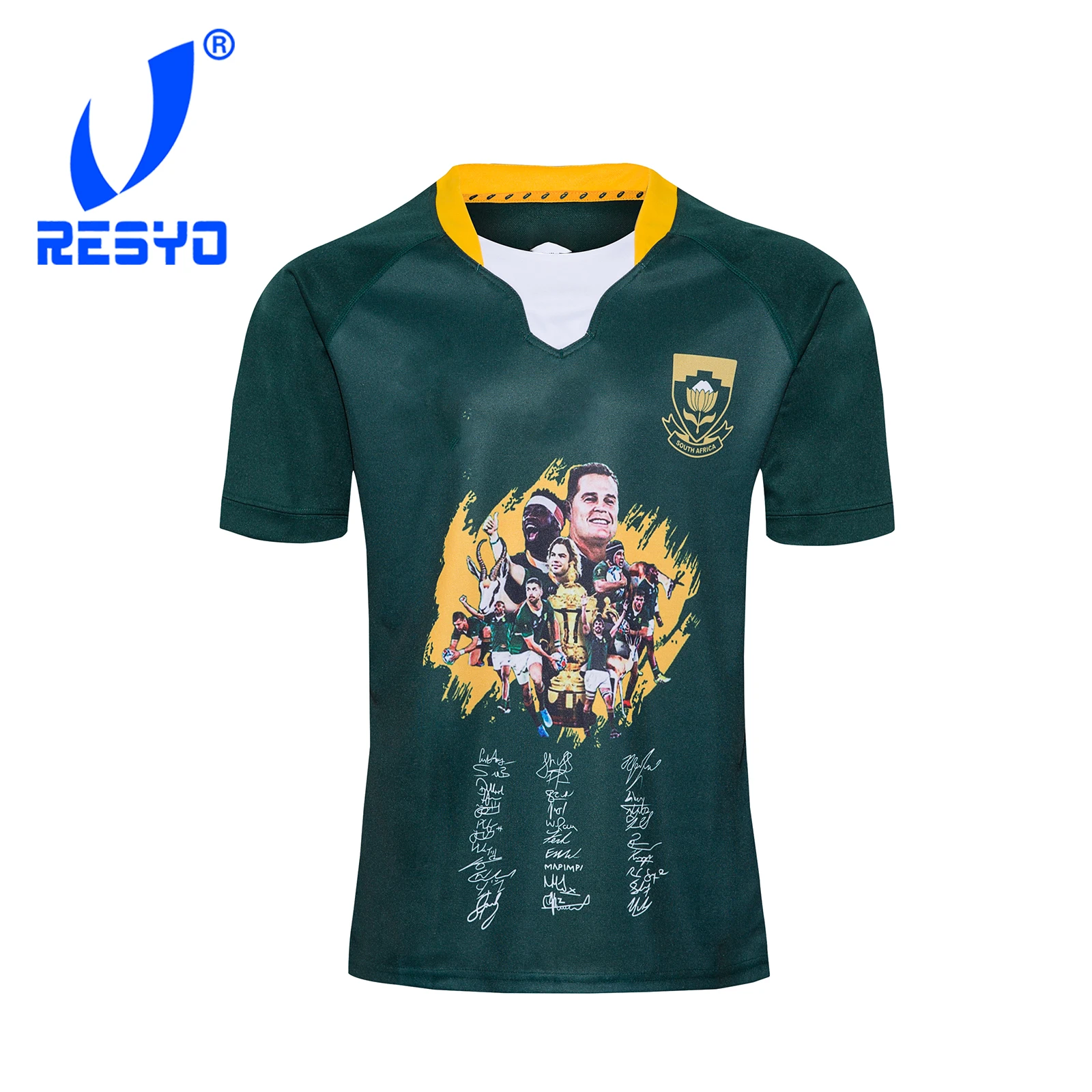 Спортивная рубашка из джерси RESYO для Южной Африки S-5XL 2019 | Спорт и - Цена: 