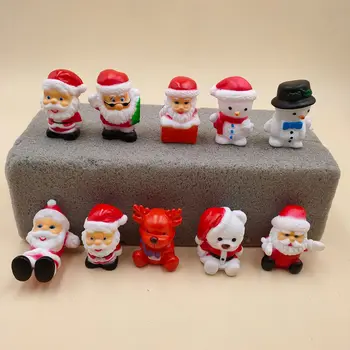 

Christmas Section Theme Party Dressing up Santa Claus 10 Cake Decorations and Ornaments Creative Doll Bakery Decoration