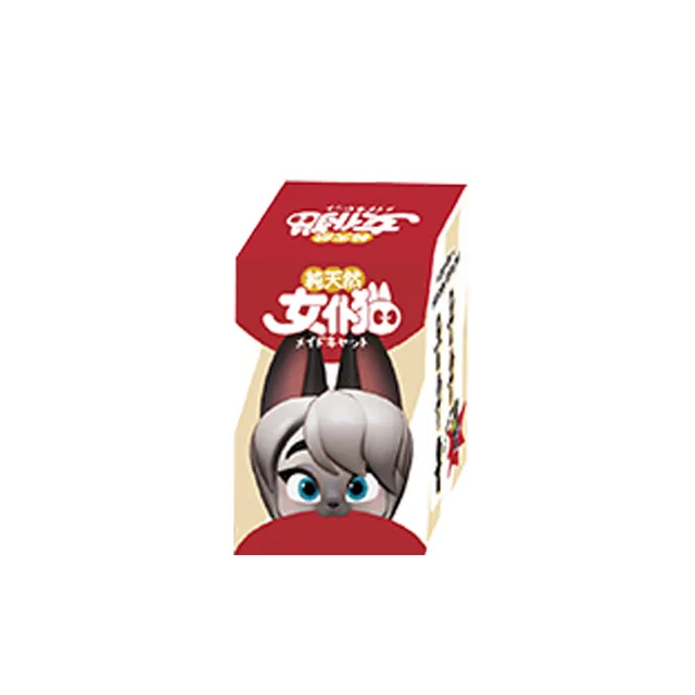 Blind Random Box Toys Lot Original Maidservant Cat Figures 10 Style Surprise Anime Model Guess Figurine Doll 10Pcs/Set random 1 box