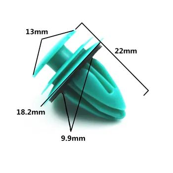 

Car Universal Door Plank Nylon Clip Fastener for Lada Kalina Priora Xray 2107 Samara Vesta Largus Granta For Niva