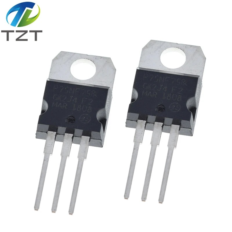 10 Stück STP75NF75 P75NF75 75NF75 für Leistungsmodul – Detail 3