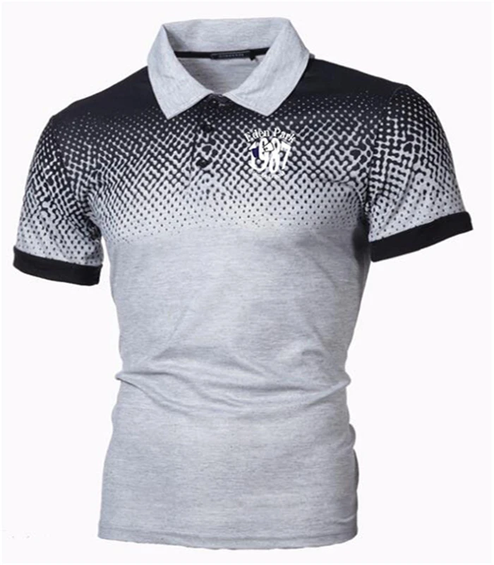 Mens פולו חולצה 2020 חדש קיץ עדן פרק קצר שרוול תורו מעל צווארון Slim חולצות מקרית לנשימה שינוי צבע עסקים חולצה
