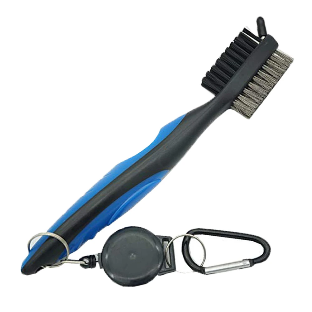 Golf Club Brush Golf Groove Cleaning Brush 2 Sided Golf Putter Wedge Ball Groove Cleaner Kit Cleaning Tool Gof Accessories