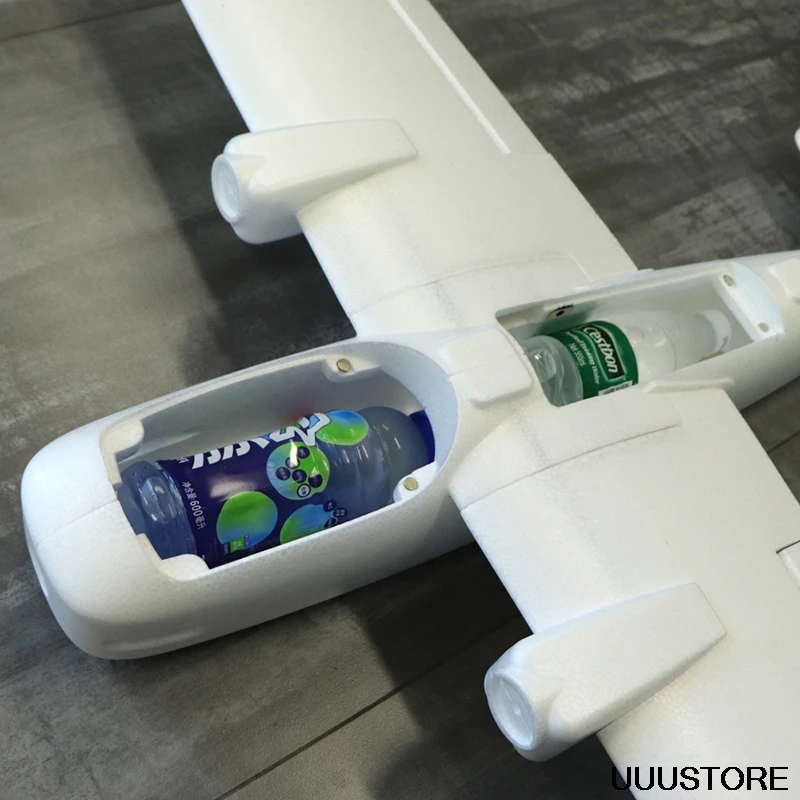 Летающие крыла из пенопласта DF Big White Shark Wingspan 1116 мм FPV двойной мотор БПЛА