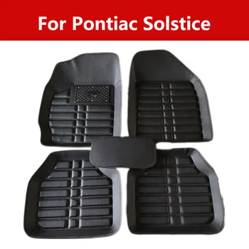

Car Styling Floor Mats Indoor Anti-Dirty For Pontiac Solstice 5pc Full Set Carpet Floor Mats
