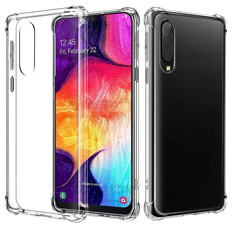 Противоударный чехол с подушкой безопасности для samsung galaxy a10 a20 a30 a40 a50 a60 a70 мягкий