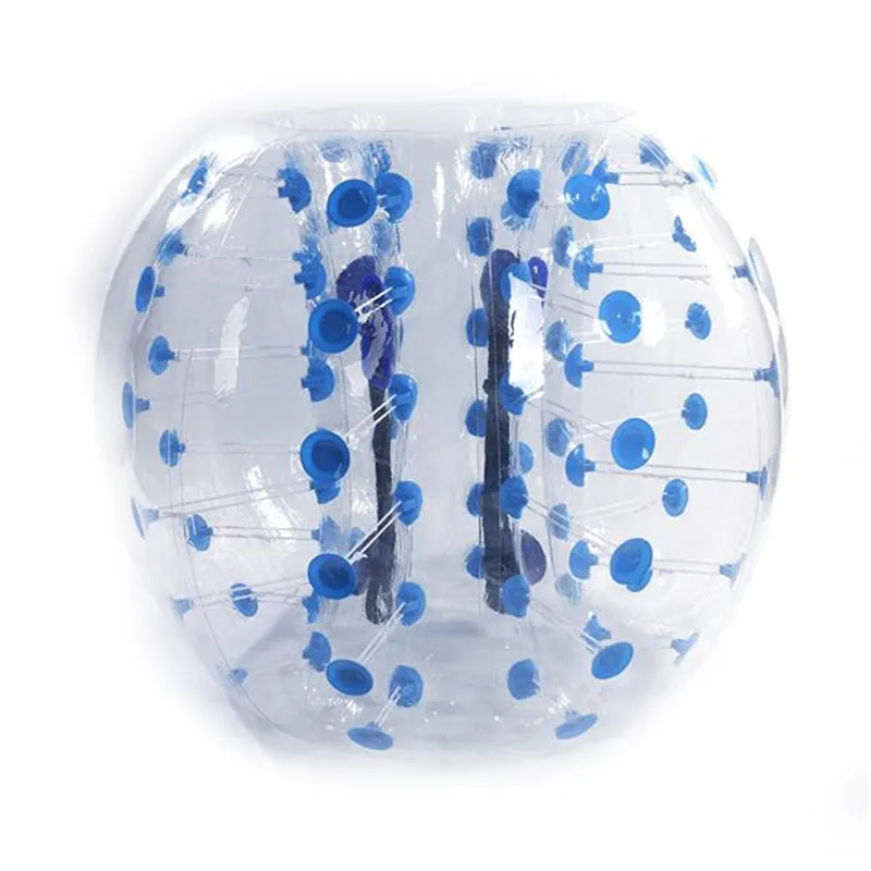 

Fun outdoor game toy 1.5M PVC Inflatable Bumper Bubble Ball Red Dot and Blue Dot
