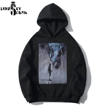 

Lindsey Seader Hoodies with Hat Print Letters Fashion Sweatshirts Fleece Hoodie Tracksuit Outwear Streetwear Outwear Men Hoodie