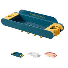 

Bathroom Shelf Wall Mounted Shower Shelf For Bathroom Organizer Corner Storage Holder Shelves Kitchen Broom Mop Holder With Hook