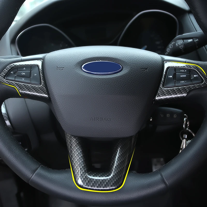 

Декоративная наклейка на руль автомобиля, для Ford Focus 4 MK4 2014 2015 2016 2017