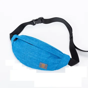 

Waist Packs Women 2020 New Nylon Waterproof Fashion Solid Belt Bag Unisex Outdoor Mountain Riding Wearable Sports Waist Bags Men