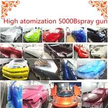 EAC Black limited edition 5000B HVLP/RP PHASER распылитель-1,3 Noz w/t чашка для автомобиля, Porsche дизайн окрашенные распылитель пистолет