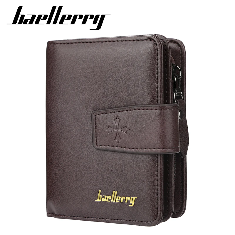 Baellerry многофункциональный бумажник мужские кожаные кошельки кошелек Короткий