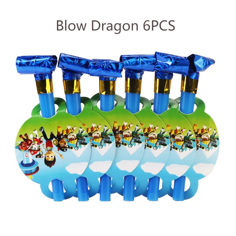 Paw Patrol Birthday Decoration Children's Theme Tableware for Holiday Knife Fork Spoon Paper Plate Cup Cap Flag Party Supplies
