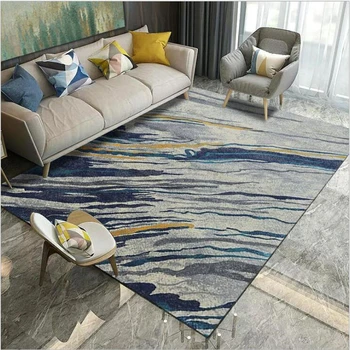 

Bubble Kiss Soft Carpet Large Size Polyester Mat Carpets for Bed Room Bedroom Modern Minimalist Carpet Grey Modern Home Decor