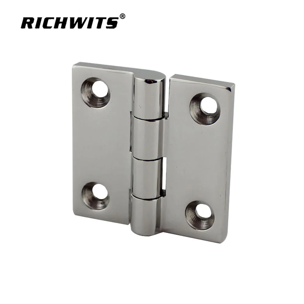 Stainless hinge for boat and the shape is  square with 4 holes and the size is 50*50 each nice rotation square metal multi functional earrings holder jewellery hanging stand stud 96 holes jewelry display gift packaging