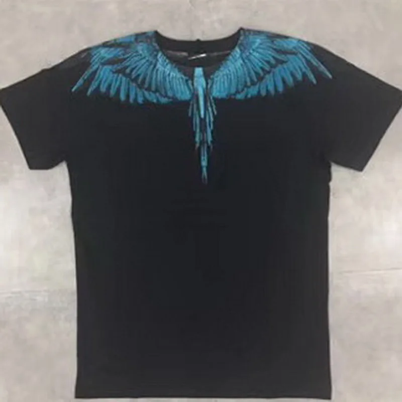 VIVAMB MB BURLON футболка Wings футболка из хлопка NON-ELASTIC больше размера XXS-L - Цвет: OverSize