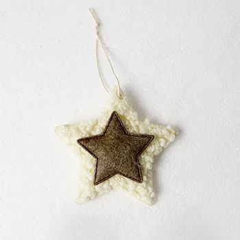 

9x9cm Five-pointed star pendant Christmas tree Pendant High quality New year