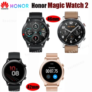 

Original Huawei Honor Magic Watch 2 Smart Watch Bluetooth 5.1 Heart Rate Tracker 14Days Waterproof Sports Watch For Android iOS
