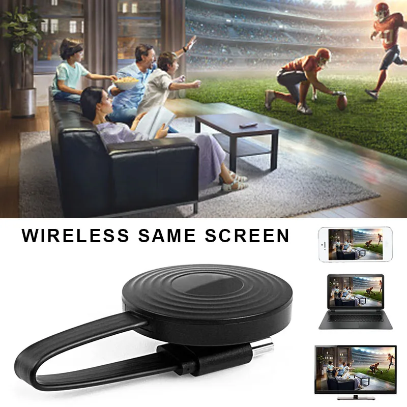 

HDMI Wireless with Screen Wecast Push Treasure HD Display Wireless Mirror Screen TV Dongle Receiver WIF66