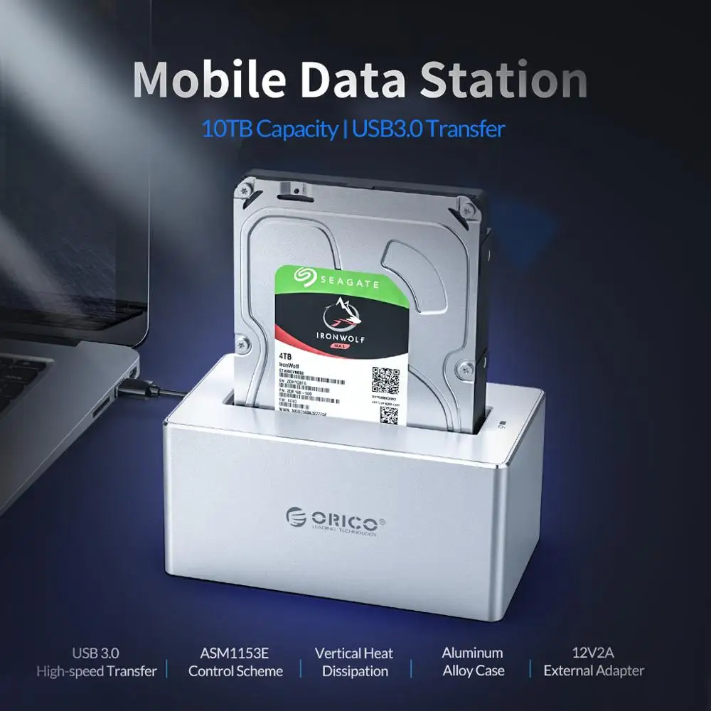 Чехол ORICO для жесткого диска 2 5 дюйма док станция SATA на USB 3 корпус с поддержкой UASP