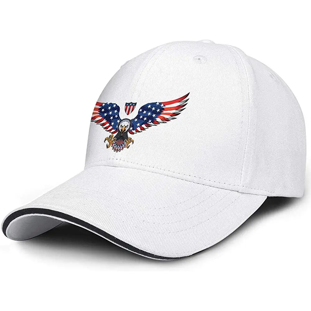 Флаги США американский Орел Унисекс Мужская Мода Регулируемая сетка солнце бейсболка плоская кепка