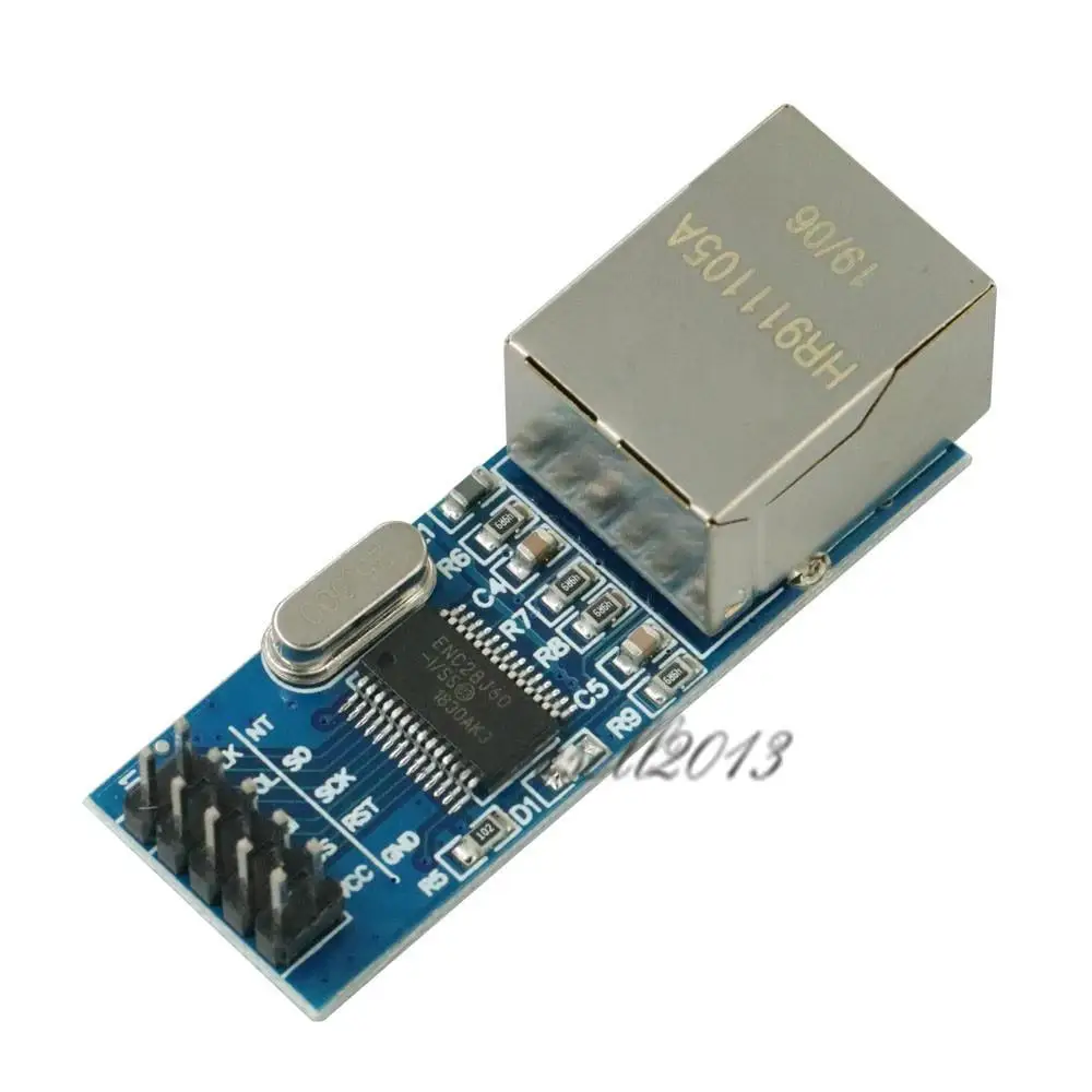 Мини модуль локальной сети ENC28J60 для Arduino 51 AVR SPI PIC STM32 LPC оптом|Запасные части| |