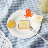Buy Embroidery Morning Breakfast Food Egg Bread Patches For Clothing Iron on Patch with Hot Melt Glue on The Back Online