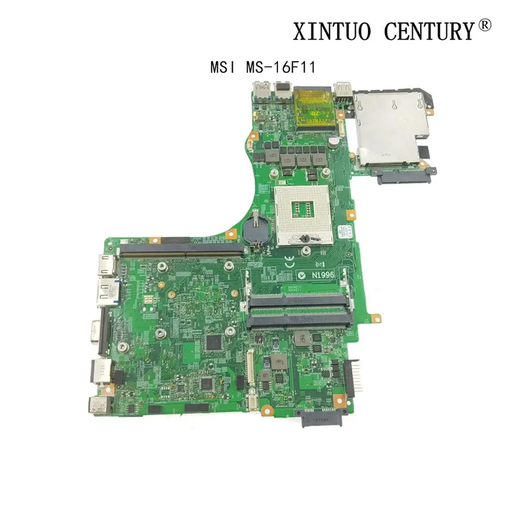 Для MSI GX660R GX660 GT660 GT663 MS-16F1 MS-16F11 ноутбук материнская плата VER: 1 0 DDR3 100% тестирование