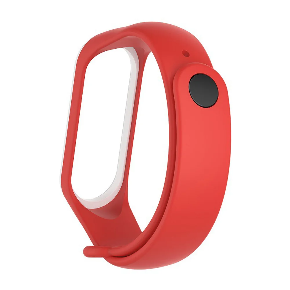 Мягкий спортивный браслет для xiaomi mi Band 3 4 ремешок для часов Силиконовый ремешок для xiaomi mi band 3 4 браслет mi band 4 3 ремешок