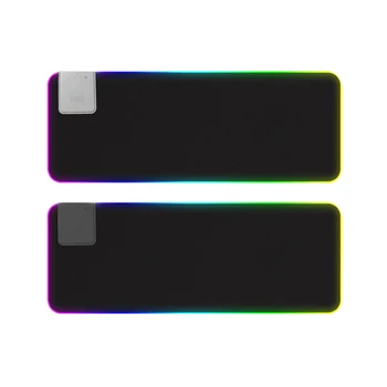 

Wireless Charger RGB Luminous Oversized Desktop LED Waterproof Gaming Keyboard Mouse Pad