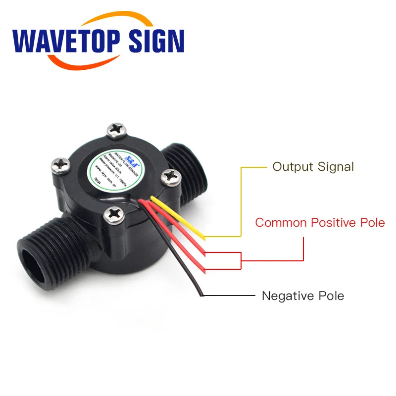 WaveTopSign S & реле протока воды Сенсор HL 30 крепление для камеры охладитель CO2 Лазерная