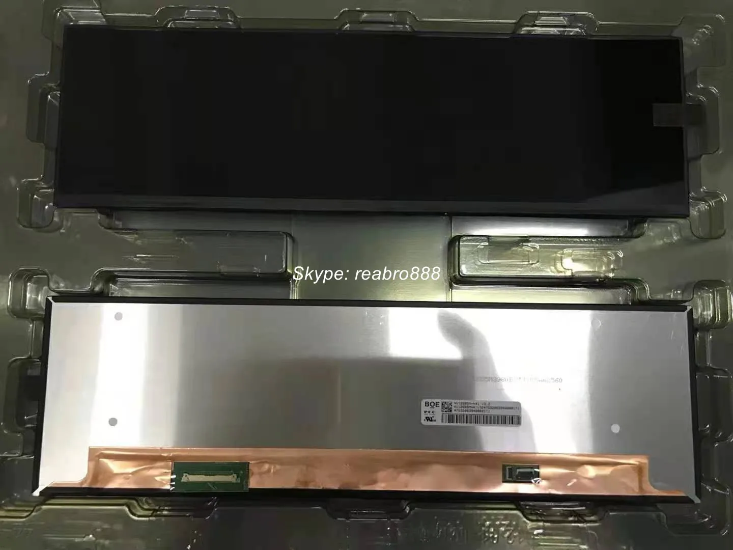  12.6 ġ LCD ȭ NV126B5M-N41 IPS ÷  ȭ ػ 1920x515 LCD, 2 /Ʈ