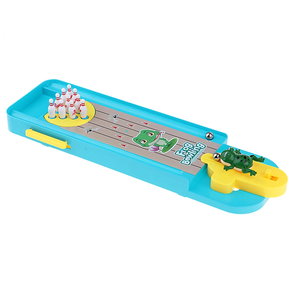 Mini Desktop Bowling Game Toy Set Fun Parent-Child Interactive Table Games