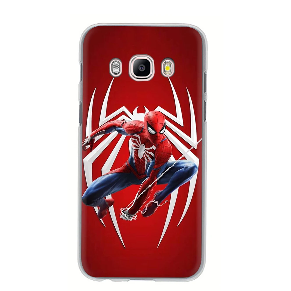 Marvel Человек-паук, Жесткий Чехол для телефона с рисунком в виде крышка чехол для samsung Galaxy A3 A5 A7 A8 A9 10 30 40 50 70 - Цвет: H2