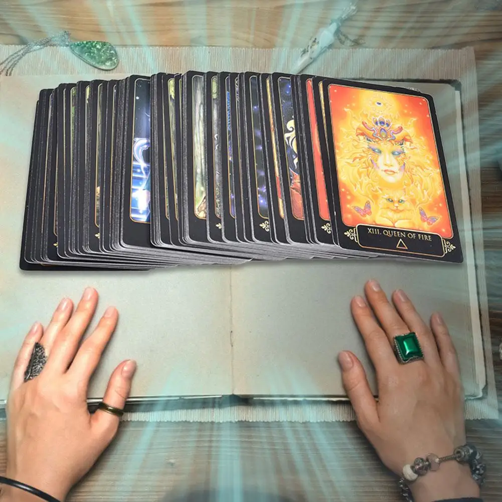 81 Pcs Dreams Of Gaia Tarot Deck Tarot Cards Game For Family Party Playing Card Table Board Games Entertainment 81 Pcs Dreams Of Gaia Tarot Deck Tarot Cards Game For Family Party Playing Card Table Board Games Entertainment