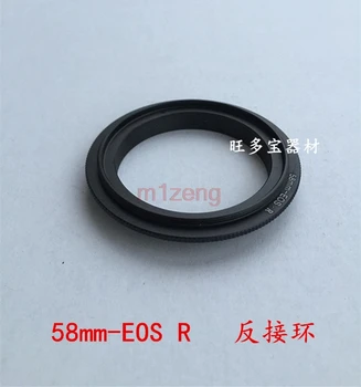 

58mm Macro Reverse Ring Adapter ring for canon EOS R EOSR RF Mount mirrorless camera