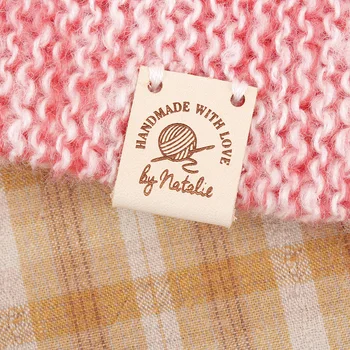 

Custom Tags, Personalized Labels, Leather Tags, personalized tags, knit labels, Custom Name, Handmade, Baby Labels (PB2390)